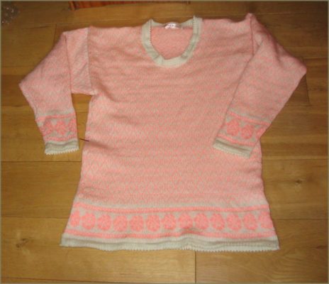 4 ply fairisle jumper