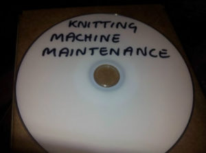 DVD on knitting machine mainteneance